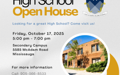 High School Open House